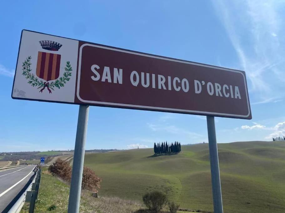 Apartamento Antico Borgo San Quirico dʼOrcia Exterior foto