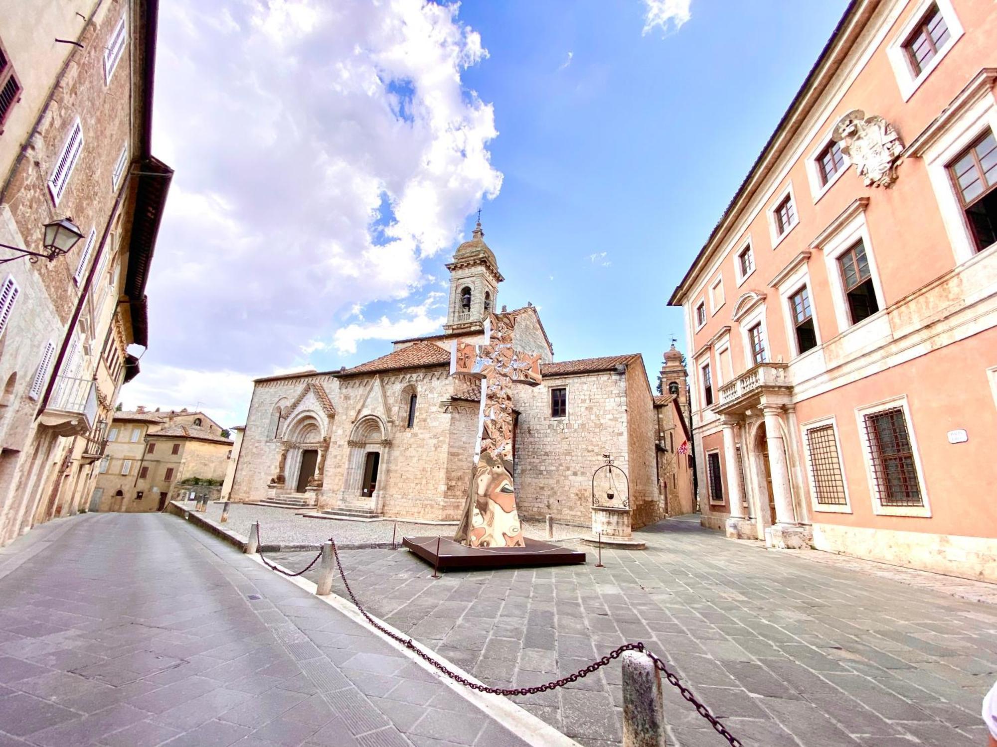 Apartamento Antico Borgo San Quirico dʼOrcia Exterior foto